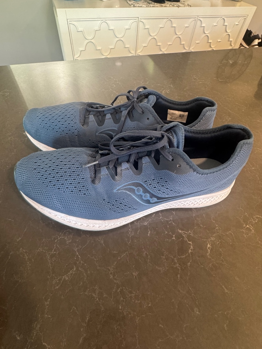 Saucony Men's Navy REACT2U Blue Performance Running Shoes Sz 13